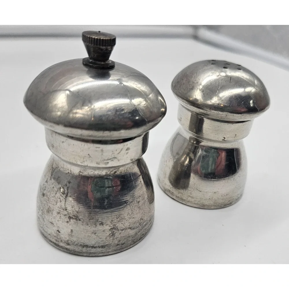 Raimond Pewter - Salt Shaker and Pepper Grinder - made in Italy‎ - 2